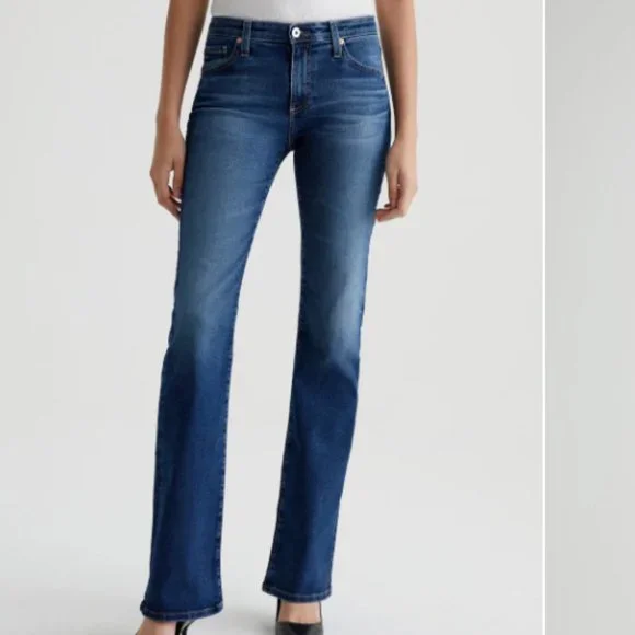 NEW AG Jeans Angel Extended Bootcut Denim  women Jeans - Low Rise 252 - Picture 3 of 11